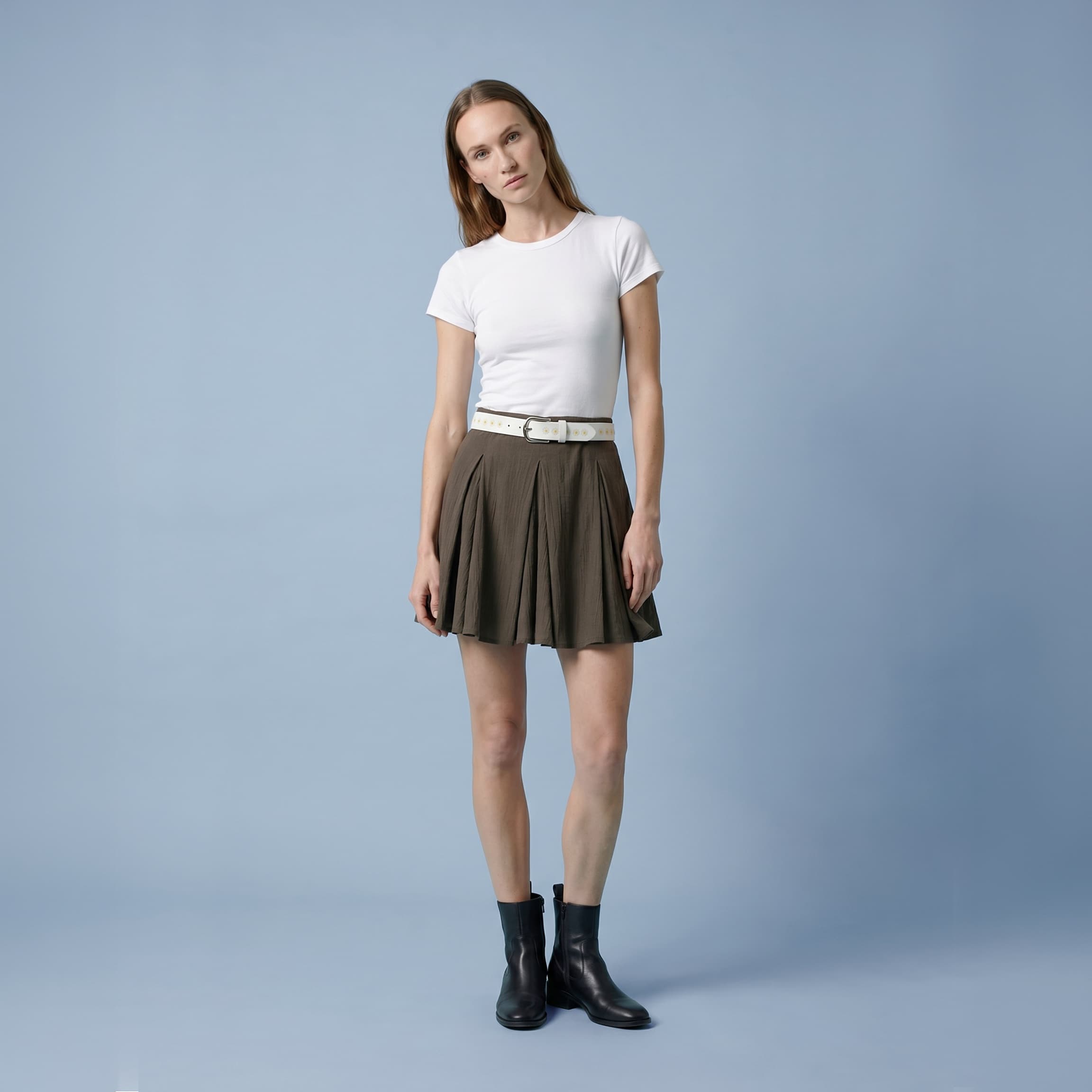 Brown Skirt