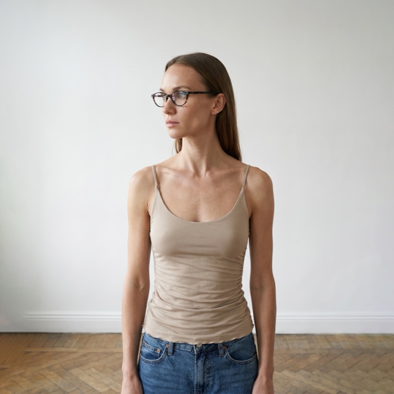 Beige Top